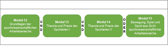 Übersicht Bachelor "Journalistik" - Komplementfach Sport