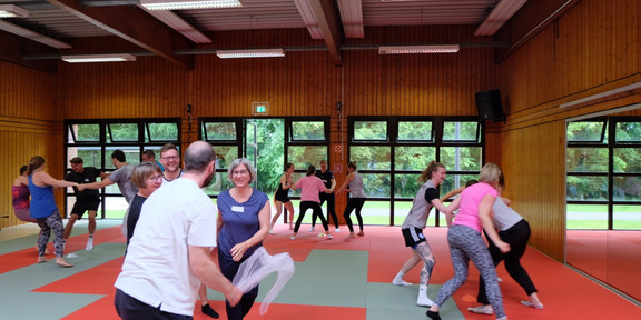 Workshop Ringen und Kämpfen Praxisübung Ringen und Kämpfen