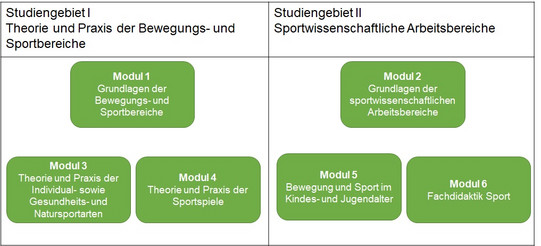 Übersicht zum Bachelor "Angewandte Sprach-, Literatur- und Kulturwissenschaften": Sport als Komplementfach