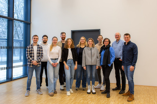Team of the sports didactics department Bild von dem Team des Arbeitsbereichs Sportdidaktik
