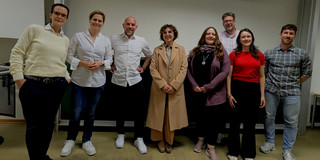 Gruppe um Prof. Philipp Zimmer, Sebastian Proschinger und Tiffany Wences
