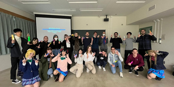 Exkursion Tsukuba 2023 Gruppenbild Exkursion Tsukuba 2023