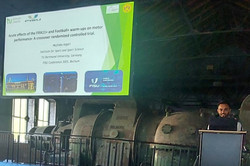 FIFA 11+ Vortrag von Moji Asgari auf der FISU FIFA 11+ Vortrag von Moji Asgari auf der FISU